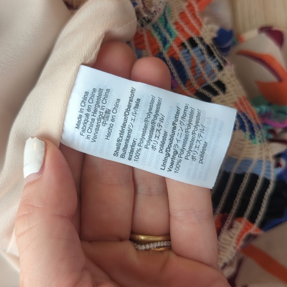 J. Crew Blouse Sleeveless Women Size 10T Floral Ruffle Collar New - Picture 9 of 9